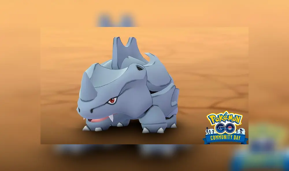 Rhyhorn Community Day es confirmado como el evento de febrero para Pokémon GO.