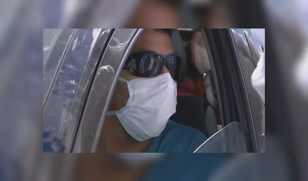 El hombre, que presentaba síntomas de coronavirus, fue llevado de regreso a su vivienda para que cumpla el aislamiento. Foto: TN