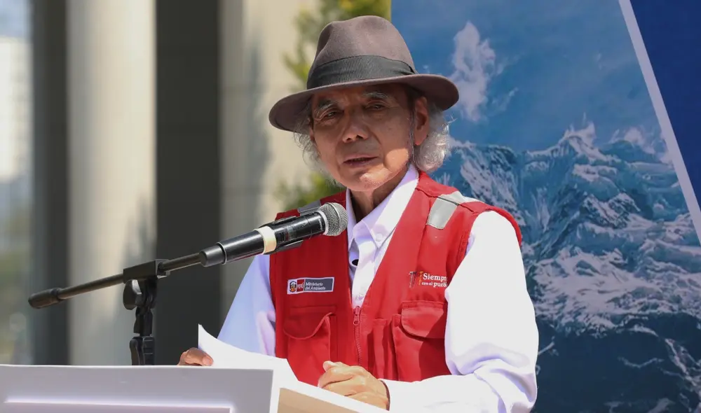 Modesto Montoya Foto: Ministerio del Ambiente