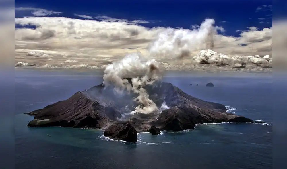 El balance de muertos por erupción volcánica en Nueva Zelanda se eleva a 18. Foto: AFP. El balance de muertos por erupción volcánica en Nueva Zelanda se eleva a 18. Foto: AFP.