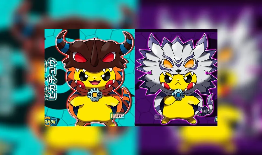 Pokémon: Artista dibujó a Pikachu como reconocidos personajes de anime y el resultado es genial [FOTOS]
