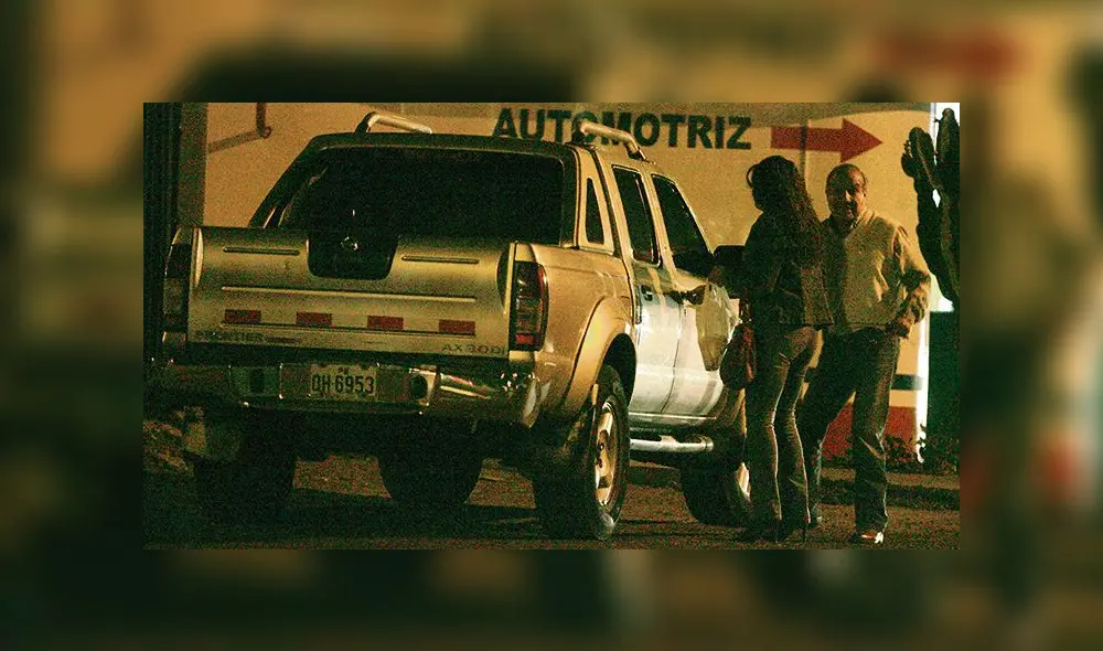 prueba. Esta fotografía fue utilizada por la Fiscalía para demostrar que Marcos Hinojosa usó camionieta edil de forma indebida.