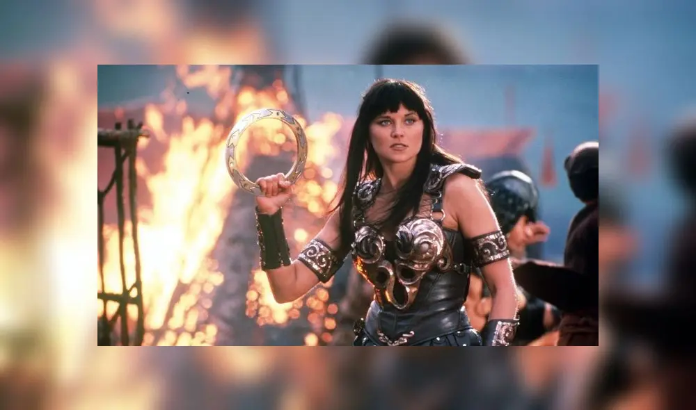 Programa de televisión Xena, la princesa guerrera. Foto: SLIDE COLOR