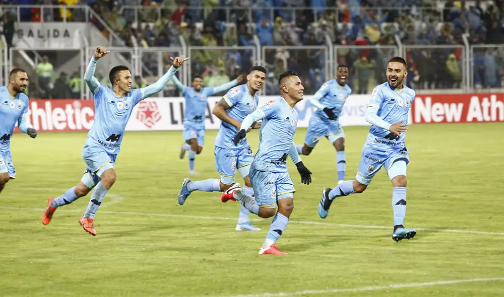 Binacional jugó su primer partido de la Copa Libertadore ante Sao Paulo en Juliaca. Foto: Juan Carlos Cisneros/Líbero. Binacional jugó su primer partido de la Copa Libertadore ante Sao Paulo en Juliaca. Foto: Juan Carlos Cisneros/Líbero.