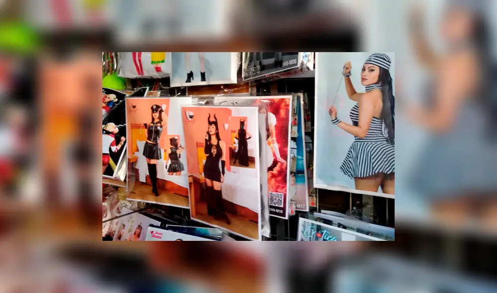 Los "sexy halloween" cuestan entre 40 y 45 soles en el mercado central. Los "sexy halloween" cuestan entre 40 y 45 soles en el mercado central.