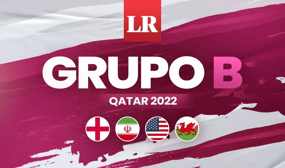 El grupo B del Mundial Qatar 2022 lo conforman Inglaterra, Estados Unidos, Irán y Gales. Foto: composición/La República