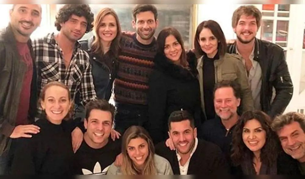 Elenco de "Te volveré a encontrar" Foto: Instagram Elenco de "Te volveré a encontrar" Foto: Instagram