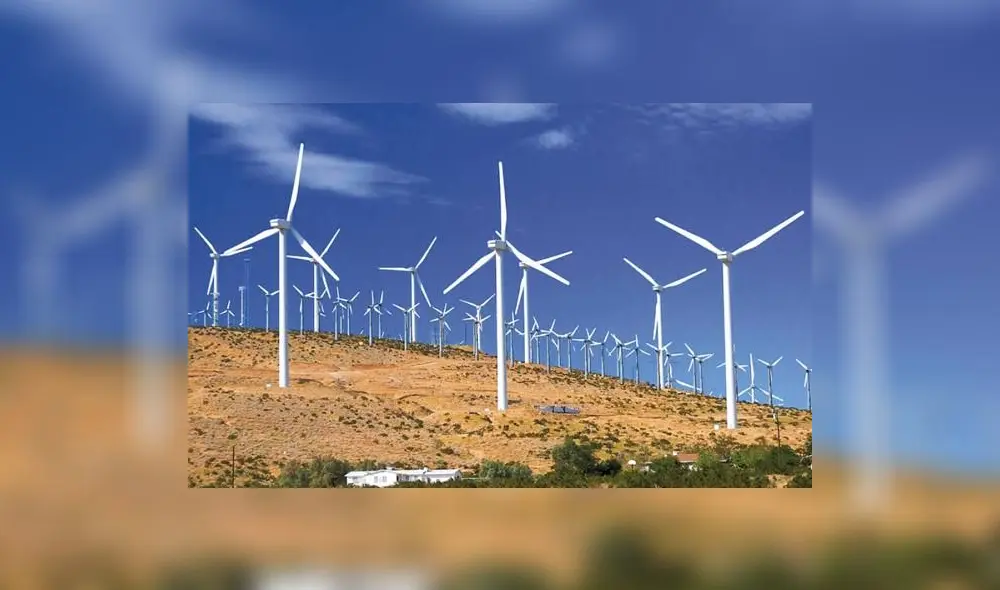 Parques eólicos en Perú (Foto referencial) Parques eólicos en Perú (Foto referencial)