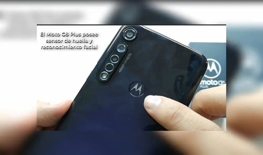 El Moto G8 Plus tiene un sistema de triple cámara que te permitirá obtener el mejor resultado en todo momento. Foto: Daniel Robles