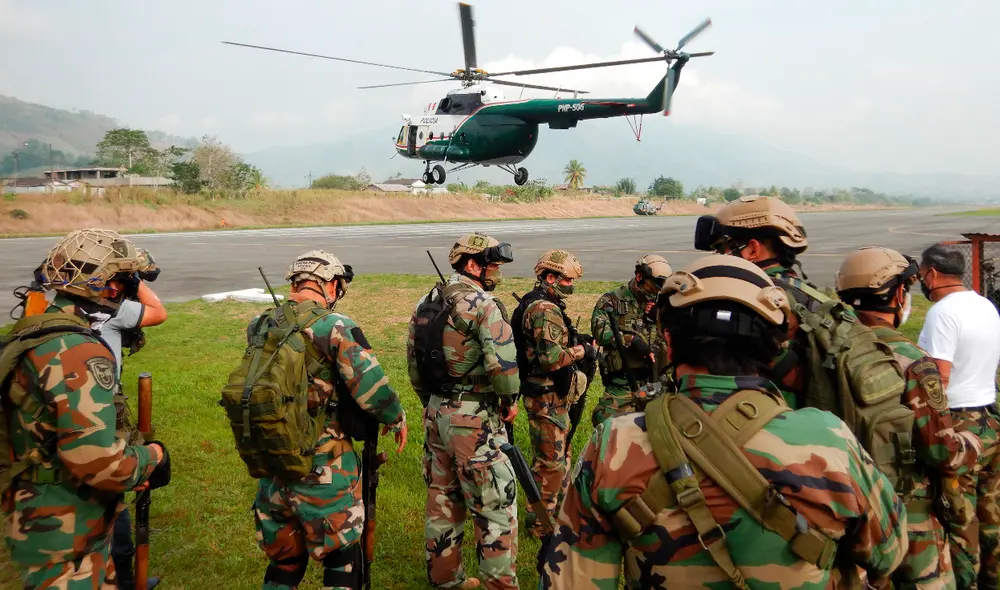 Foto: División de Maniobra Contra el Tráfico Ilícito de Drogas.