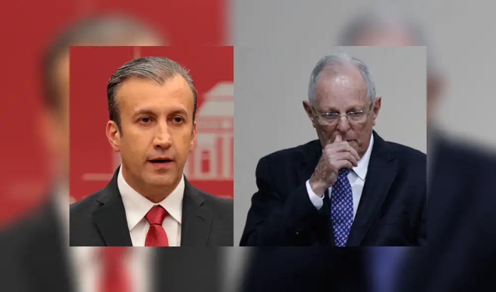 Twitter: Vicepresidente de Venezuela arremete contra PPK [FOTO]