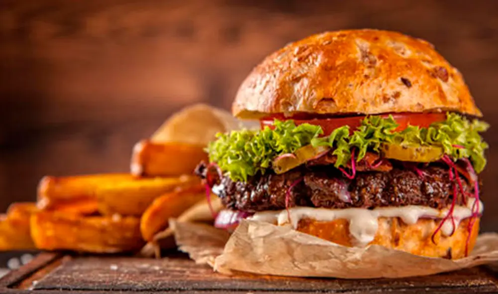 hamburguesa comida chatarra hamburguesa comida chatarra