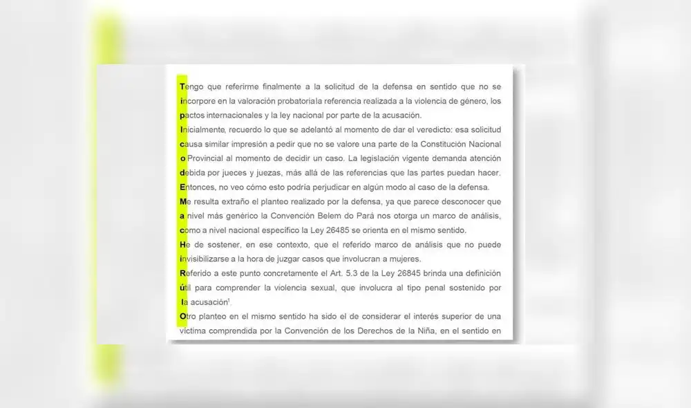 Leticia Lorenzo es una jueza de Argentina que escribió 'típico de machirulo'' en un fallo. Foto: Difusión