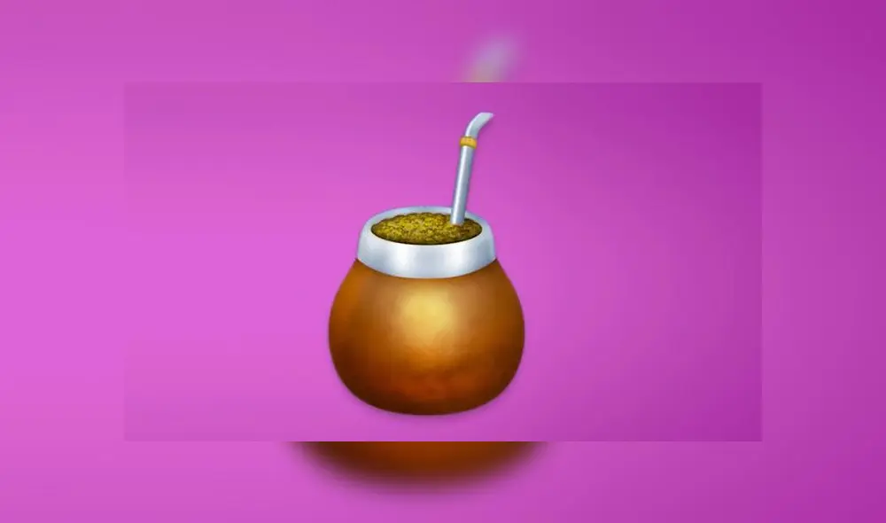 El emoji del mate para los iPhone. El emoji del mate para los iPhone.