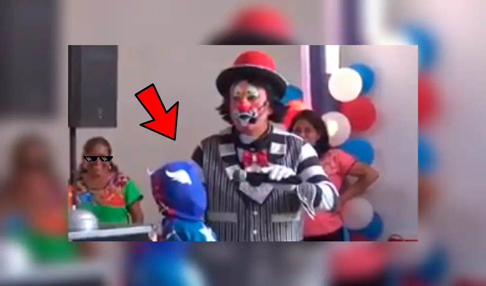 Facebook viral: niño 'trolea' a payaso que animaba su fiesta de cumpleaños [VIDEO]