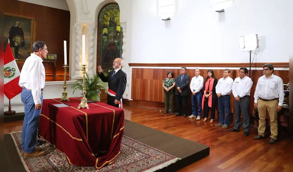 Víctor Zamora Mesia es el nuevo ministro de Salud [VIDEO]