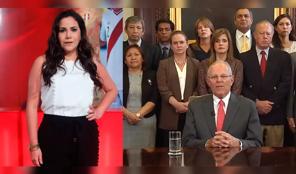 Instagram: Andrea Llosa deja duro mensaje tras la renuncia de PPK