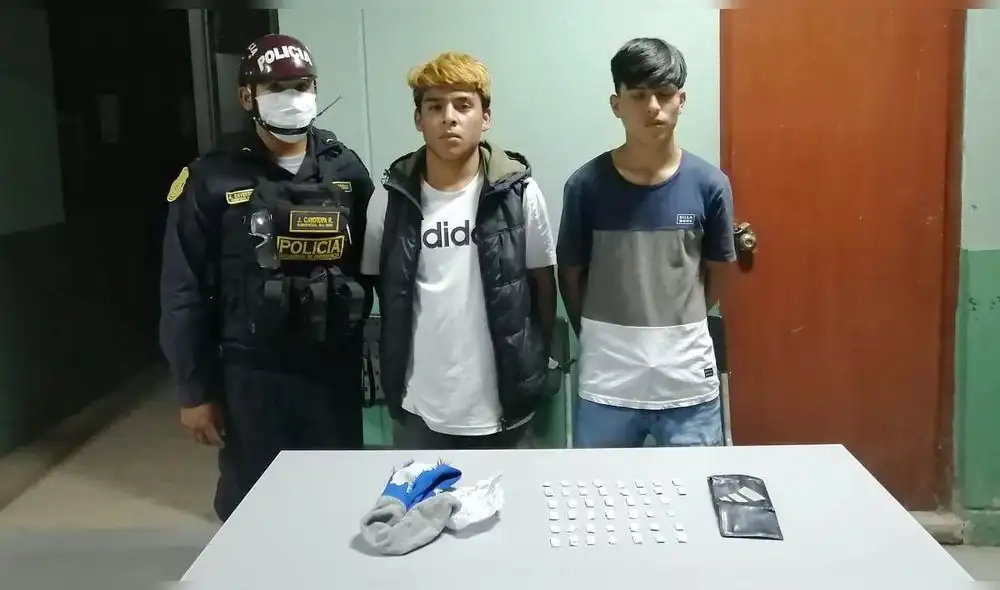 Detenidos con drogas