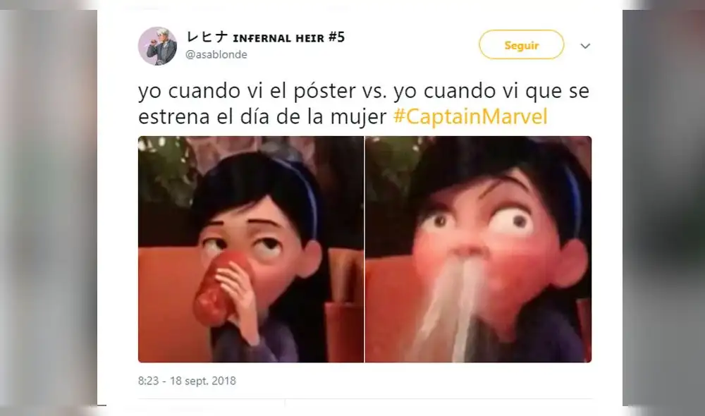 Capitana Marvel y los divertidos memes que dejó su primer tráiler oficial Capitana Marvel y los divertidos memes que dejó su primer tráiler oficial