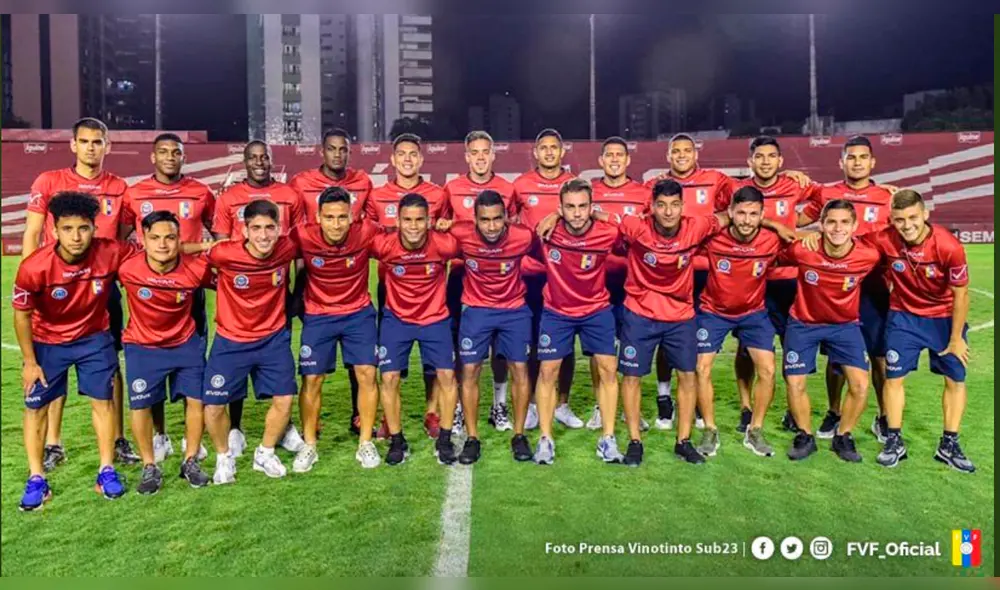 Brasil vs. Venezuela Sub 23 en amistoso de cara al Preolímpico.