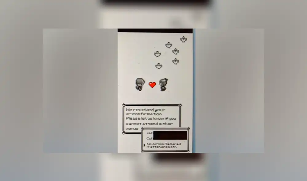 Pareja de novios envía invitaciones de boda con temática de Pokémon Rojo y Azul [FOTOS]