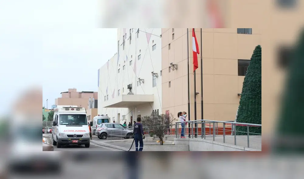 Menor es atendido en Instituto Nacional del Niño. Menor es atendido en Instituto Nacional del Niño.