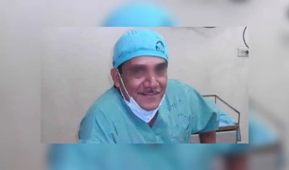 El sujeto era médico anestesista. (Foto: Facebook)