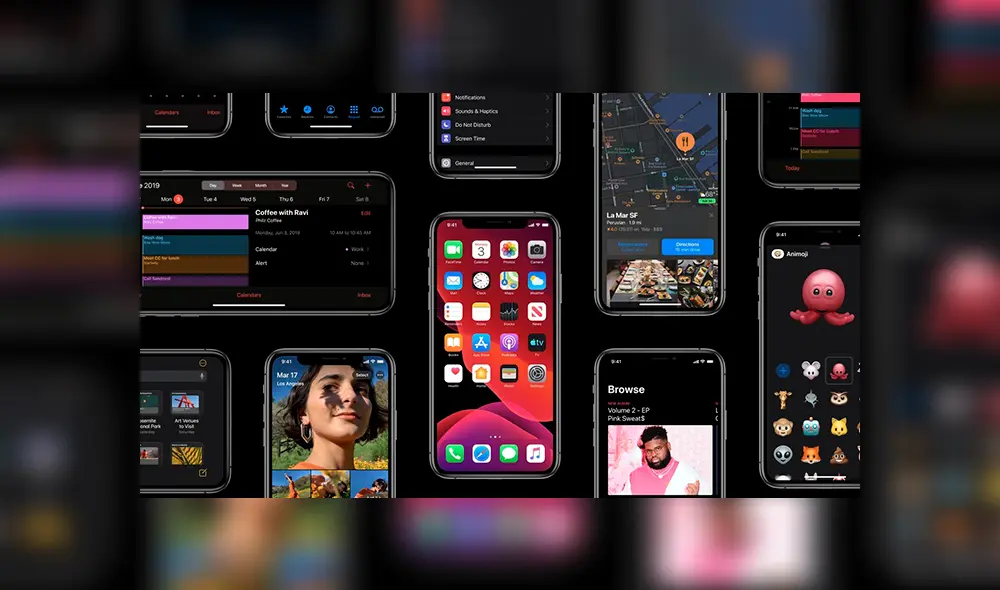 La versión final de iOS 13 se lanzará oficialmente a mediados de septiembre.