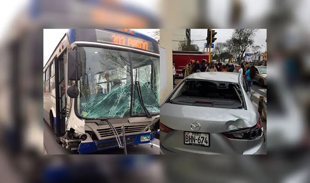 El conductor del corredor habría sido trasladado a la comisaría del sector.