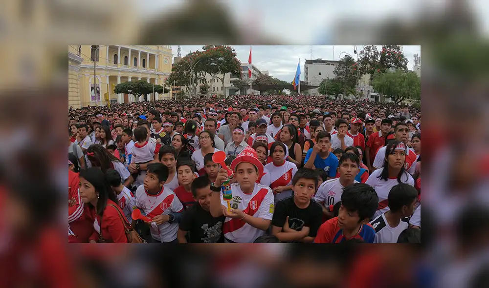 Parque principal de Chiclayo. Créditos: Bryan Rubio