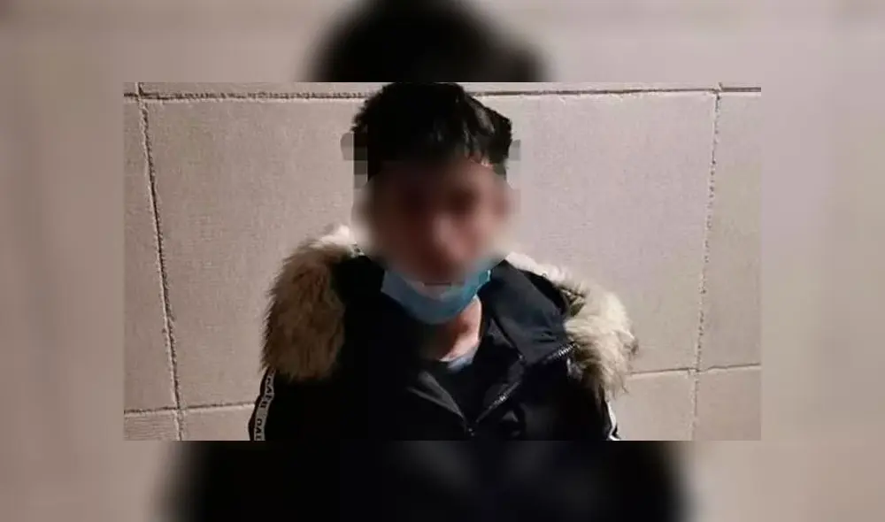 El atacante se asustó por ser contagiado y salió huyendo de la escena del crimen. Foto: Policía de China