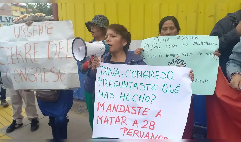 Manifestaciones contra Dina Boluarte en Cusco. Foto: URPI/Luis Álvarez Manifestaciones contra Dina Boluarte en Cusco. Foto: URPI/Luis Álvarez