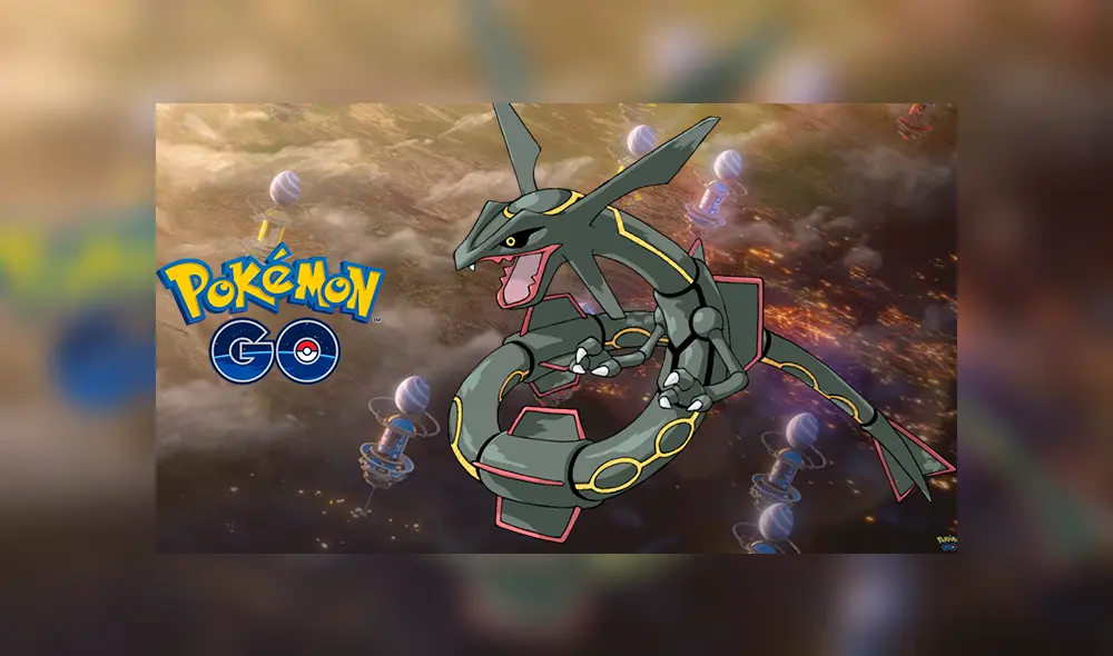 Rayquaza tendrá su primera hora legendaria en Pokémon GO.