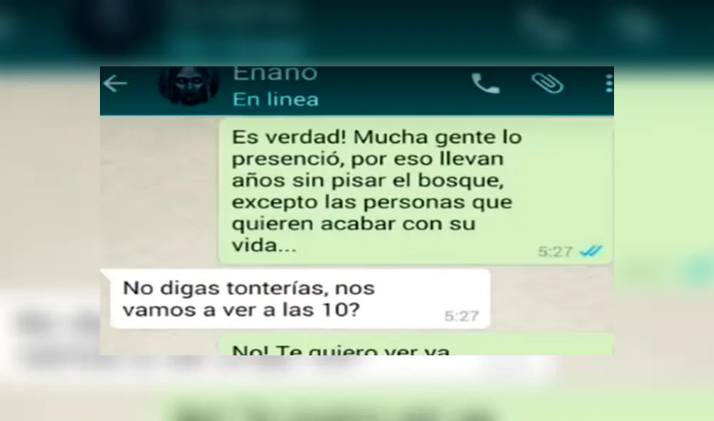 WhatsApp: revelan espeluznante historia que genera susto a miles en redes [FOTOS] 