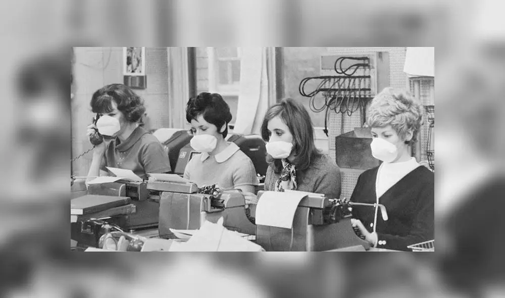 La gripe de Hong Kong paralizó la mitad de la fuerza laboral en Francia. Foto: BBC