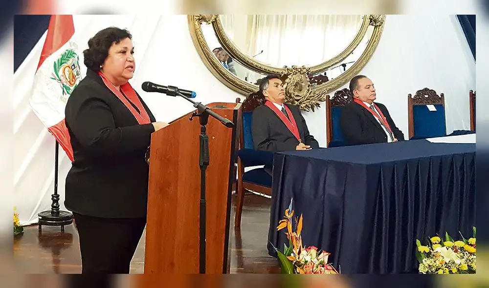 Presidenta de fiscales de Tacna pide compromiso Presidenta de fiscales de Tacna pide compromiso