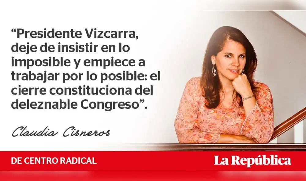 Cierre constitucional del Congreso ¡Ya!