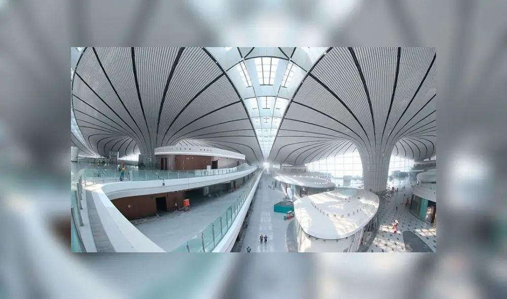 El aeropuerto más grande del mundo abrirá su puertas en septiembre. Foto: RT. El aeropuerto más grande del mundo abrirá su puertas en septiembre. Foto: RT.