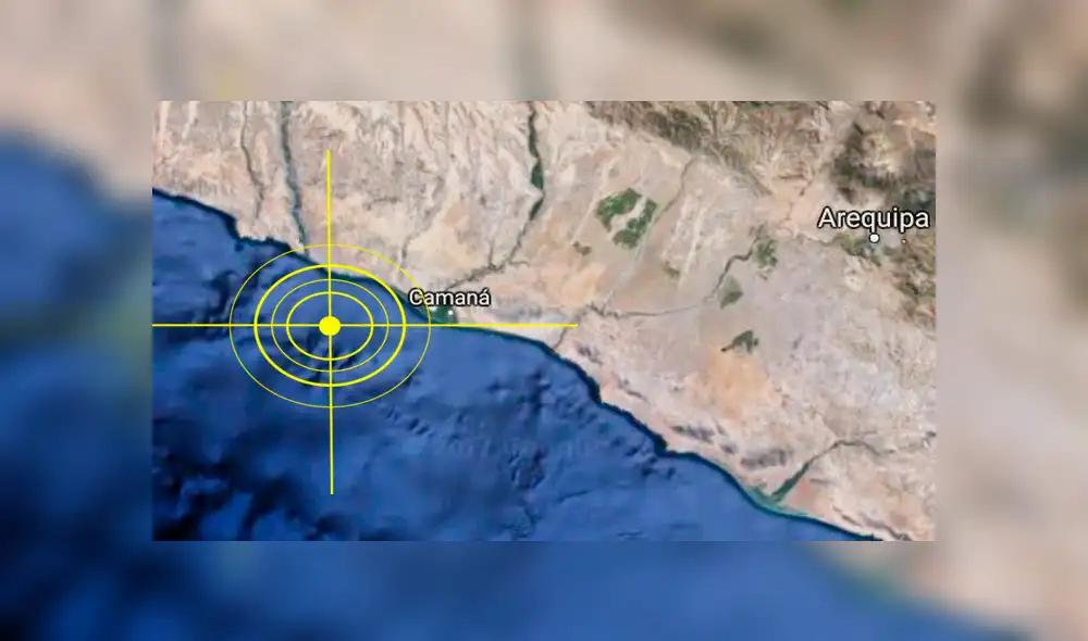 Arequipa: Sismo de 4.0 grados tuvo como epicentro Ocoña