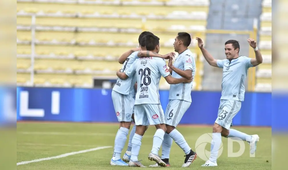 Bolívar venció 2-1 a Nacional y se mantiene en la lucha por el Torneo Clausura. Foto: Deporte Total Bolivia.