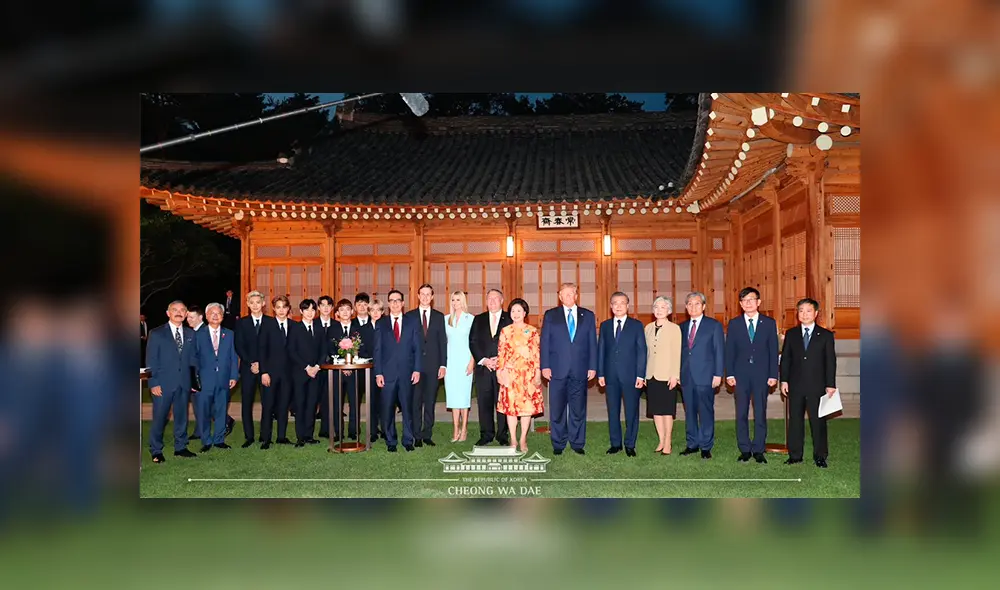 EXO y Donald Trump se conocen por primera vez y así fueron sus reacciones [VIDEO]