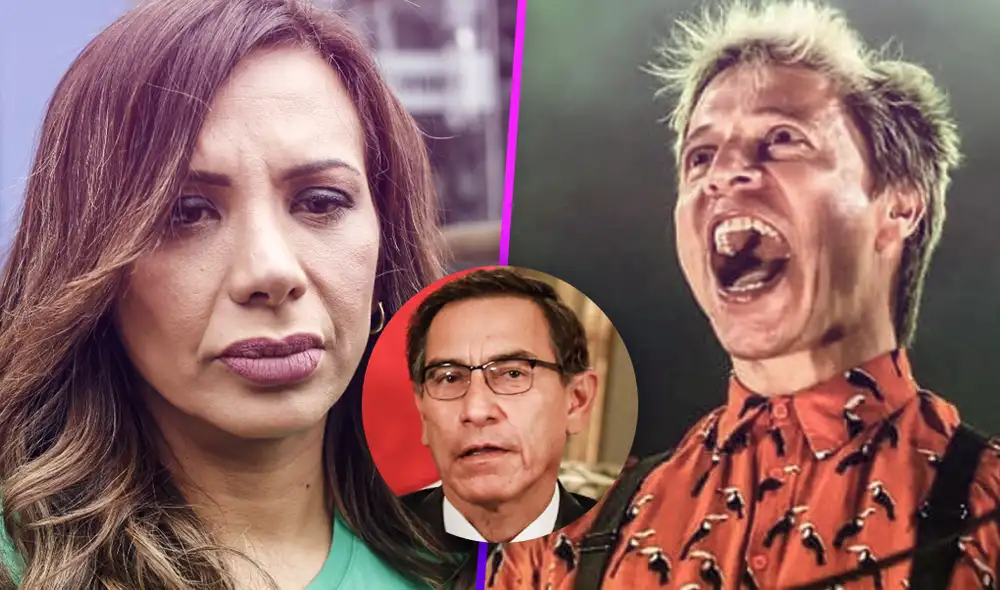 Mónica Cabrejos, Martín Vizcarra y Salim Vera