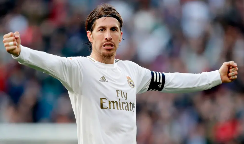 Gol de Sergio Ramos en el Real Madrid vs. Osasuna.