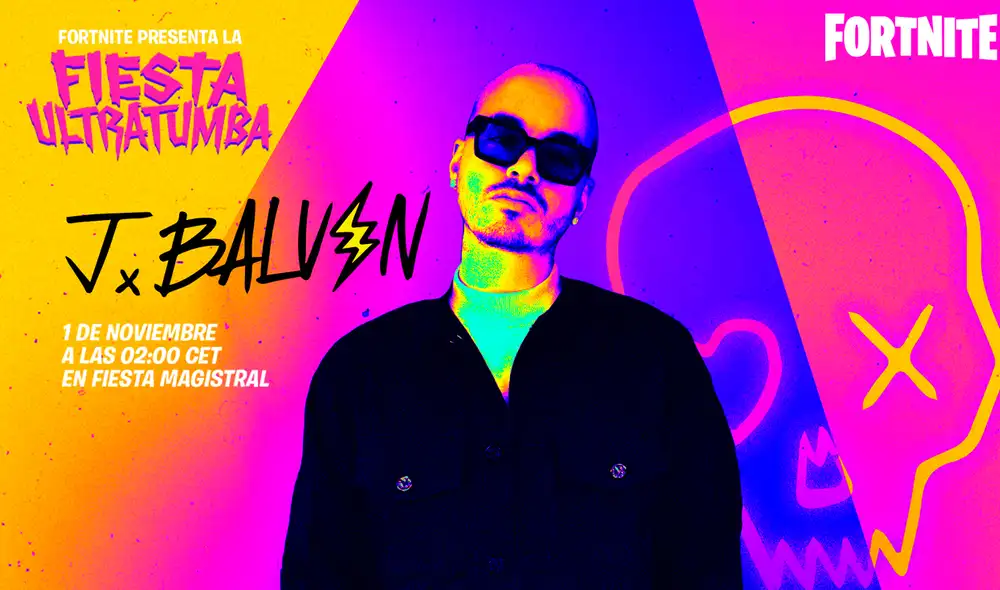 J Balvin se presentará el 31 de octubre en Fortnite. Foto: Epic Games J Balvin se presentará el 31 de octubre en Fortnite. Foto: Epic Games