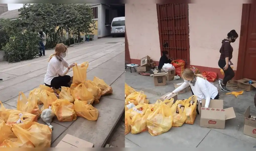 La presentadora continuará con la iniciativa de la mano de la fundación Teletón, Caritas y el Arzobispado de Lima. 
 (Foto: Difusión)