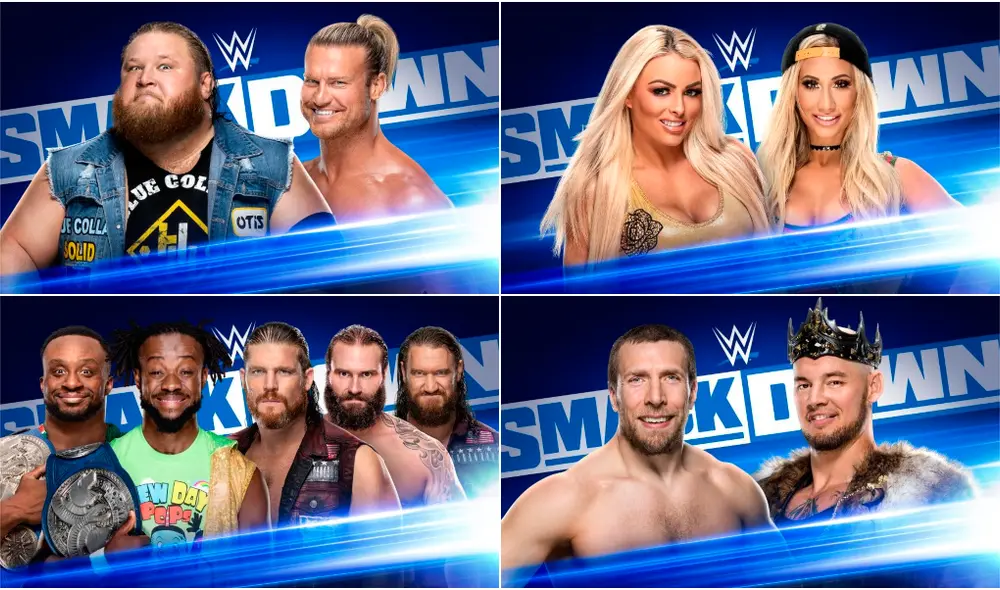 Sigue aquí EN VIVO ONLINE SmackDown Live en ruta a Money in the Bank 2020. | Foto: WWE Sigue aquí EN VIVO ONLINE SmackDown Live en ruta a Money in the Bank 2020. | Foto: WWE