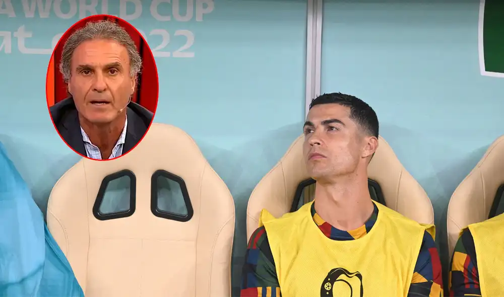 El delantero portugués fue suplente en el partido ante Suiza. Foto: composición LR/ESPN/AFP El delantero portugués fue suplente en el partido ante Suiza. Foto: composición LR/ESPN/AFP