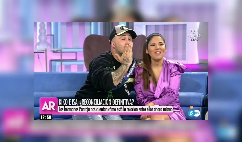 Hace poco falleció la suegra de Kiko y tanto Isabel Pantoja como 'Chabelita' estuvieron acompañándolos. (Foto: Telecinco)