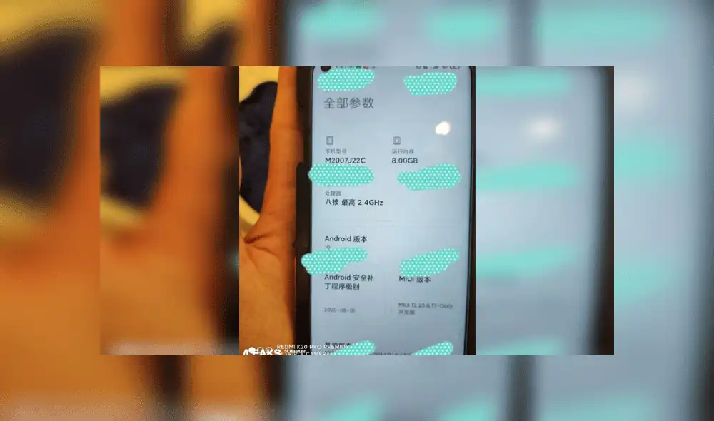 Las posibles especificaciones del Redmi Note 10, según la filtración. Foto: Weibo. Las posibles especificaciones del Redmi Note 10, según la filtración. Foto: Weibo.