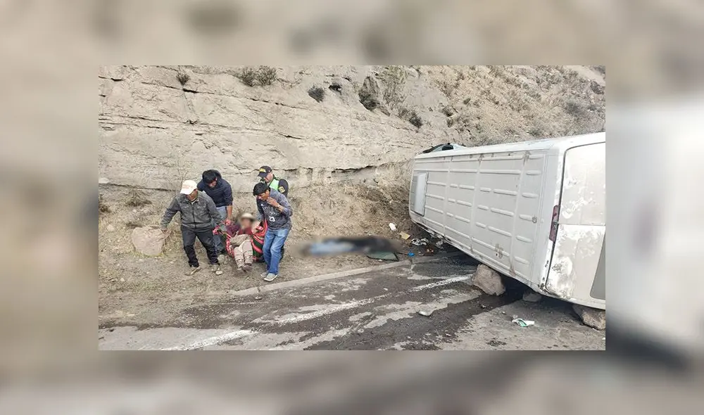 Accidente de tránsito ocurrió en el km 78 de la carretera Arequipa - Puno. Accidente de tránsito ocurrió en el km 78 de la carretera Arequipa - Puno.